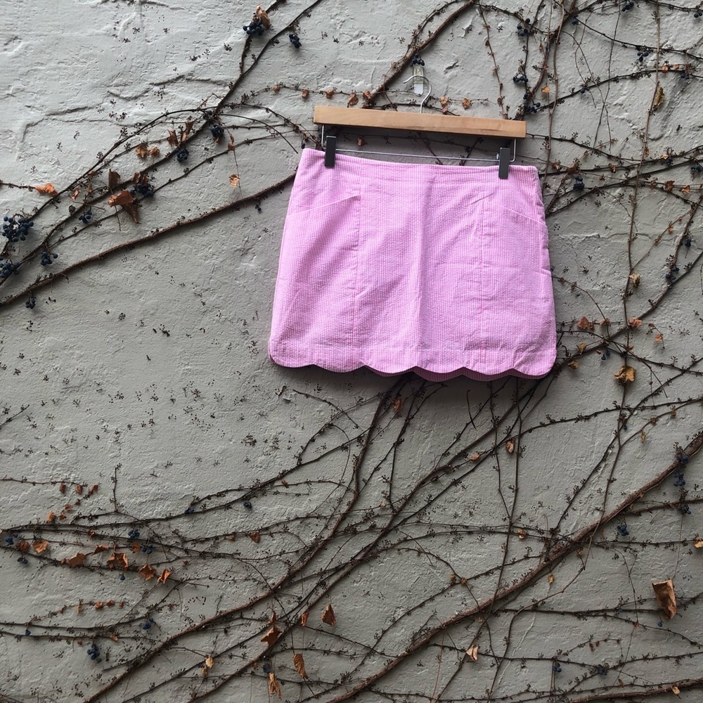 Lilly Pulitzer Scallop Mini Skirt